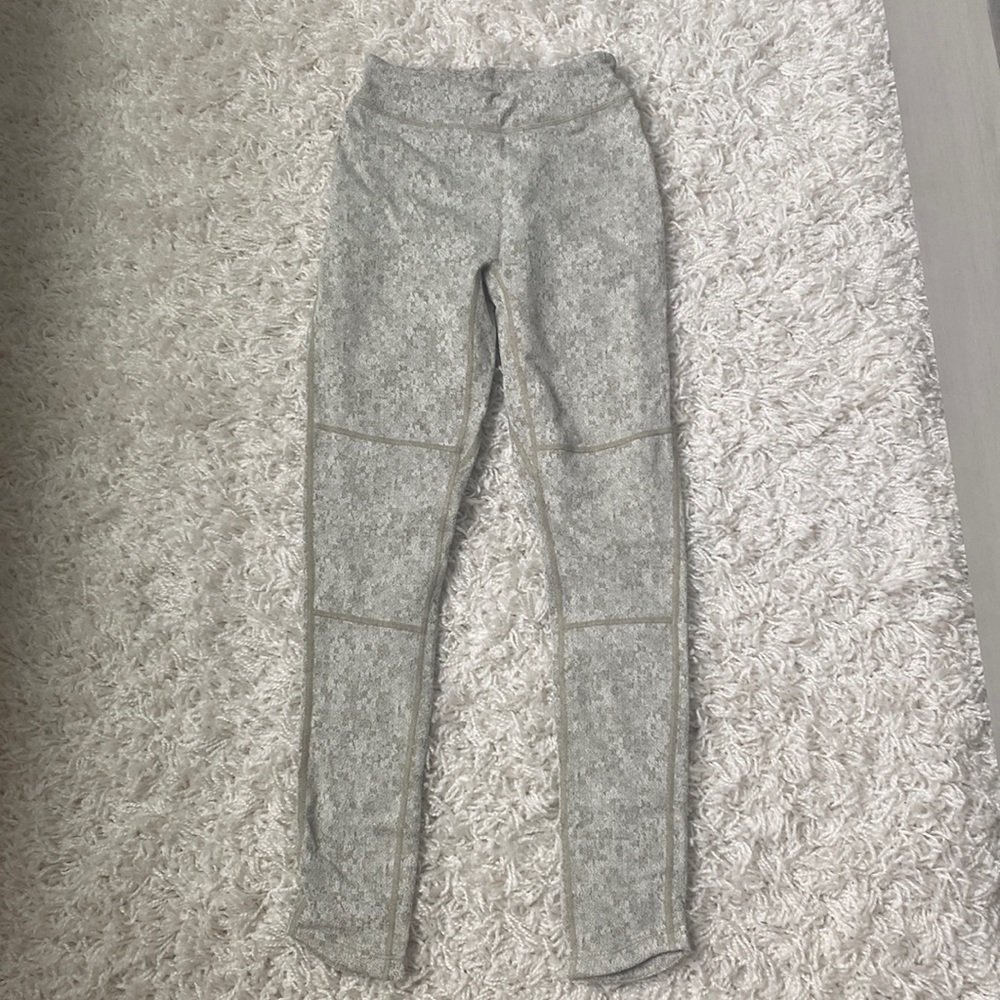 NWOT Gymshark Fleur Texture Leggings - Washed Khaki Marl Small